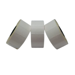 Αυτοκόλλητη ετικέτα ετικετογράφου διπλής σειράς 26x16 -  λευκή