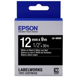 Epson Labelworks 12mm -  Μαύρο