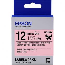 Epson Labelworks 12mm - Ροζ Σατινέ